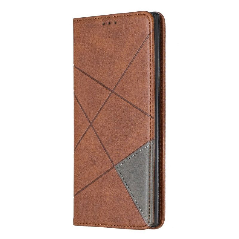 Folio Cover Samsung Galaxy Note 10 Plus Custodia in pelle Stile D'artista