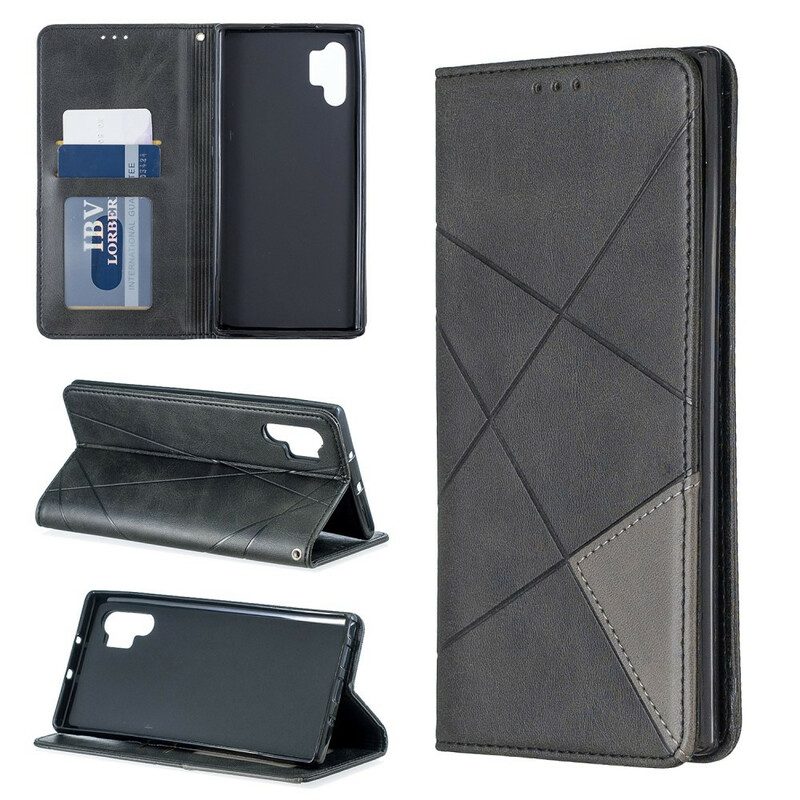 Folio Cover Samsung Galaxy Note 10 Plus Custodia in pelle Stile D'artista