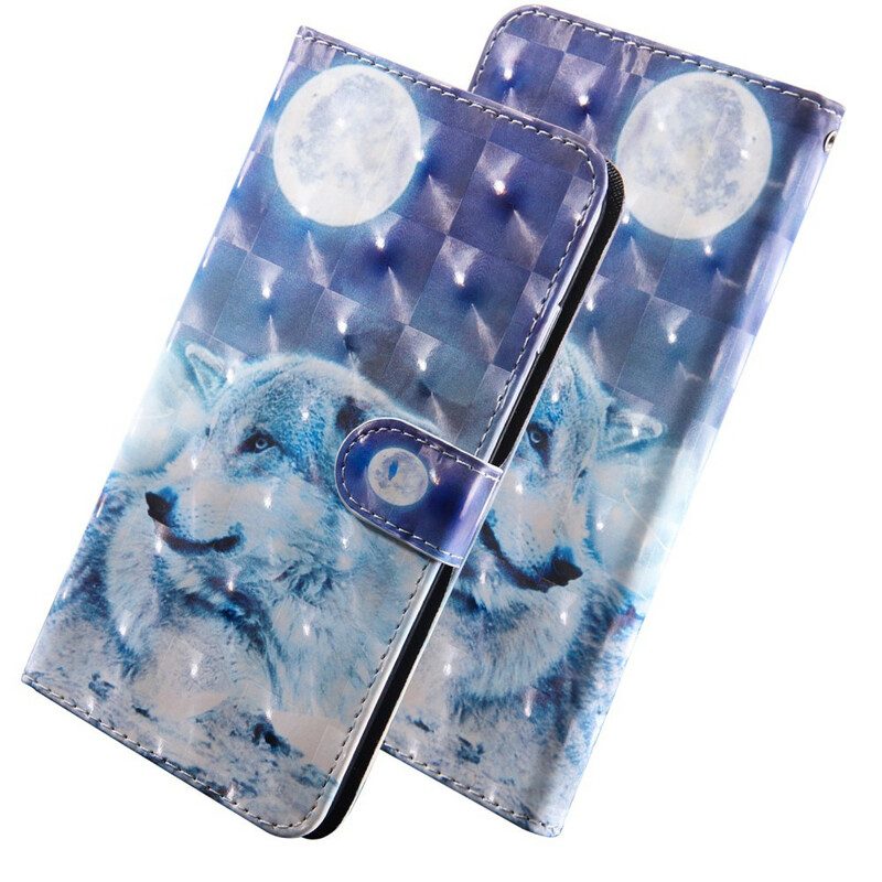 Folio Cover Samsung Galaxy Note 10 Plus Ettore Il Lupo