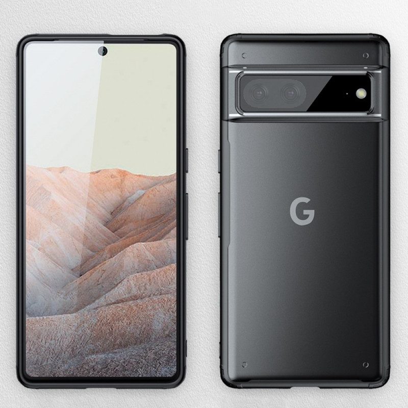 Cover Google Pixel 7 Bordi In Silicone Traslucido