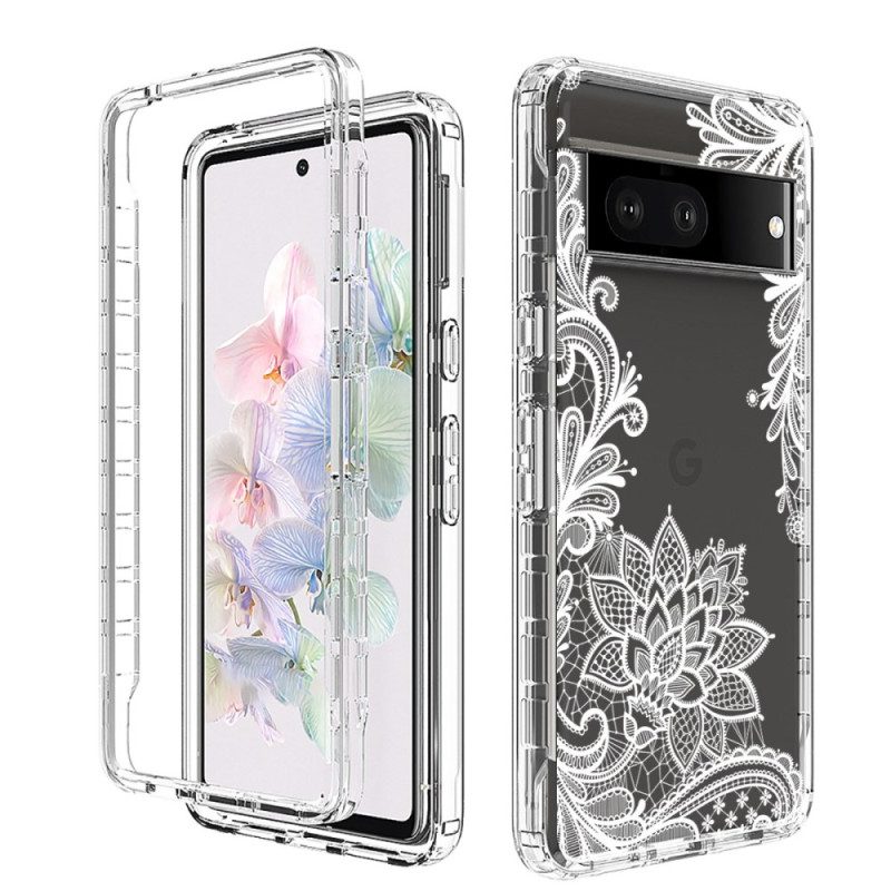 Cover Google Pixel 7 Pizzo Senza Cuciture