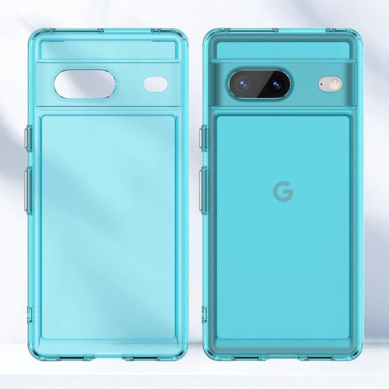 Cover Google Pixel 7 Serie Di Caramelle Trasparenti