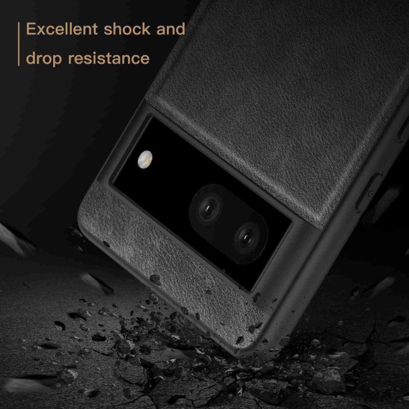 Cover Google Pixel 7 Stile Vintage In Pelle