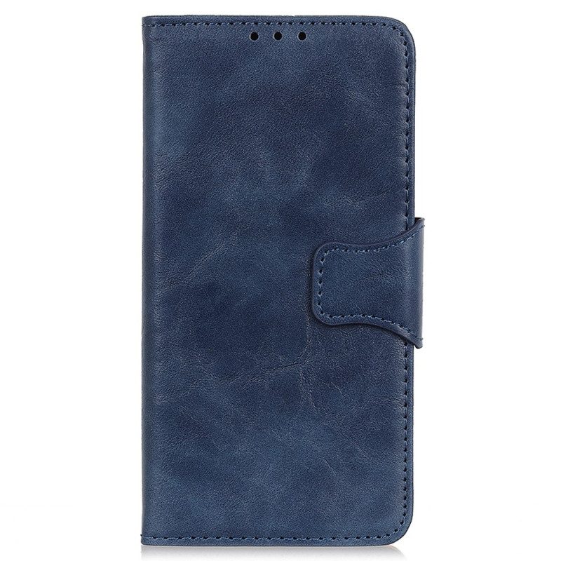 Custodia A Portafoglio Google Pixel 7 Chiusura Reversibile In Pelle Crosta