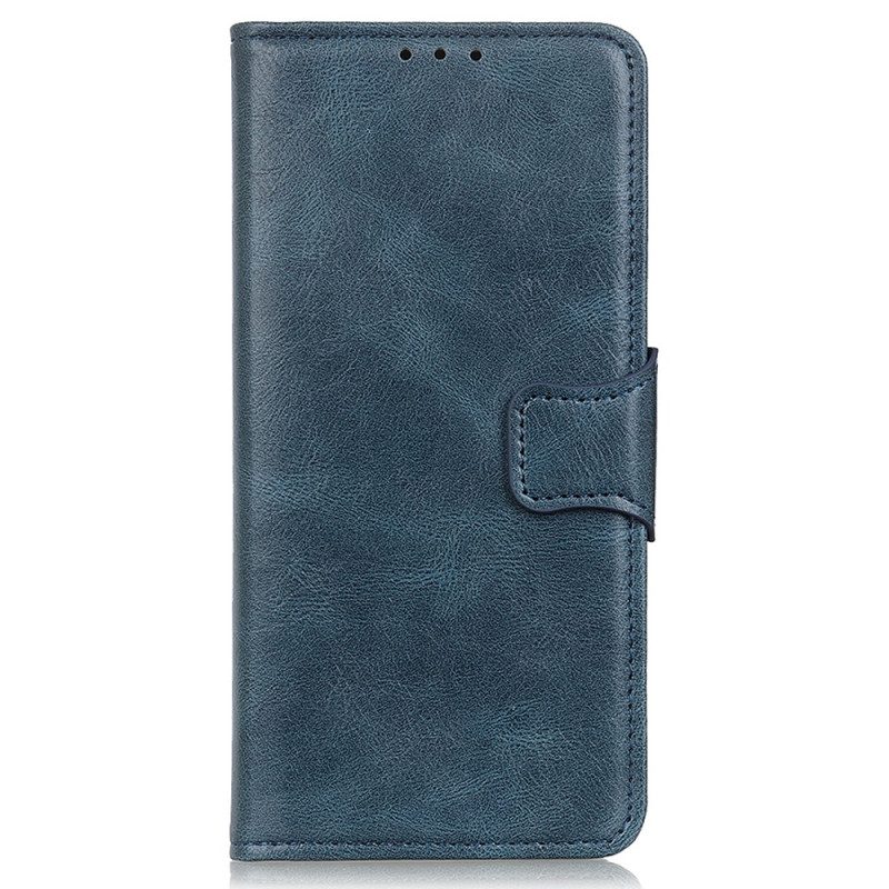 Custodia in pelle Google Pixel 7 Chiusura In Pelle Stile Reversibile