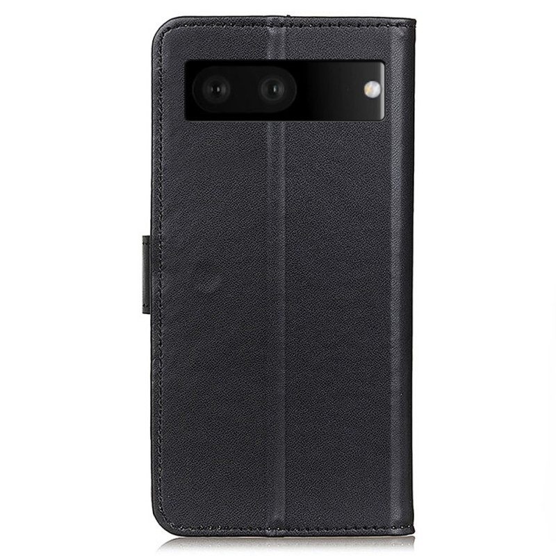 Custodia in pelle Google Pixel 7 Ecopelle Tinta Unita