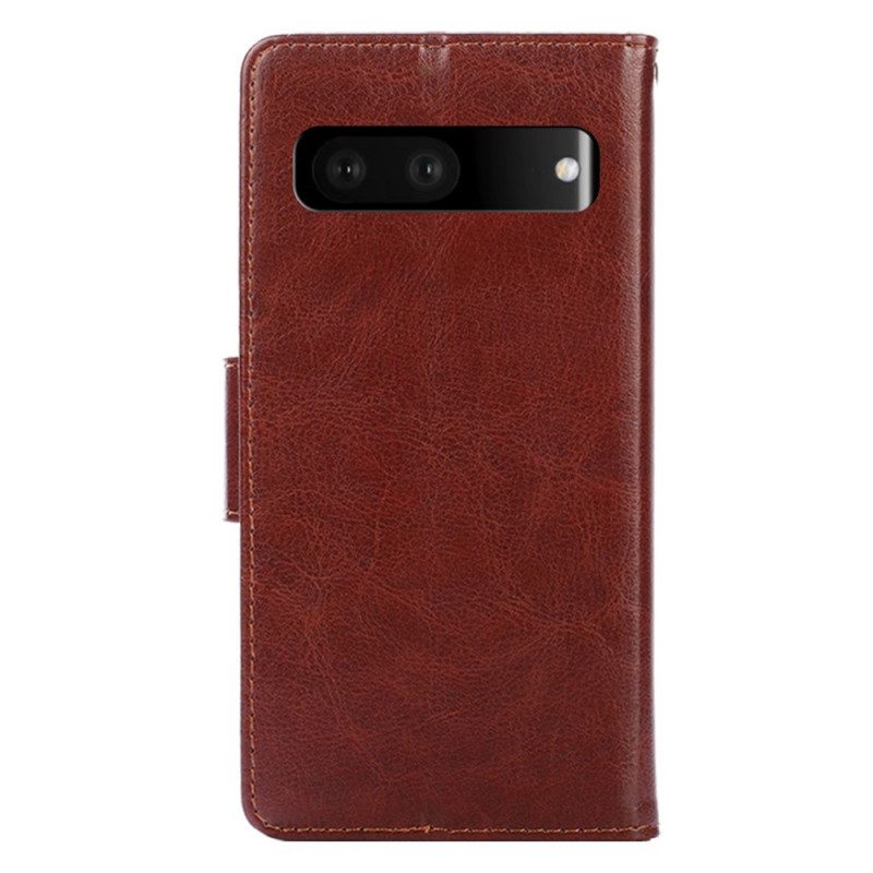 Custodia in pelle Google Pixel 7 Ecopelle Vintage