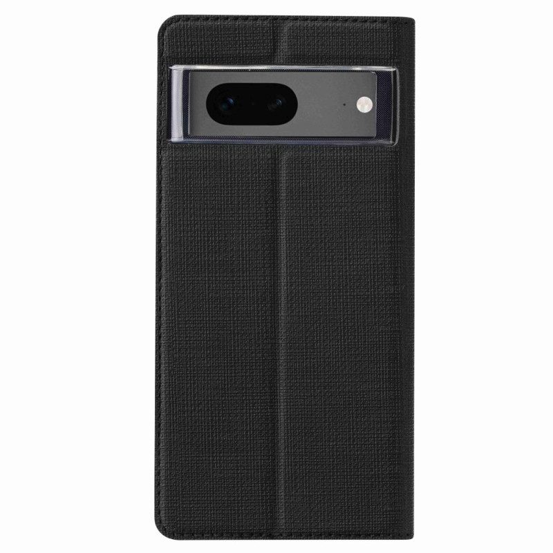 Folio Cover Google Pixel 7 Custodia in pelle Serie Vili Dmx