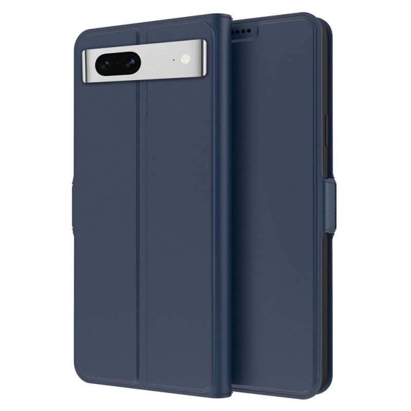 Folio Cover Google Pixel 7 Custodia in pelle Stile In Pelle