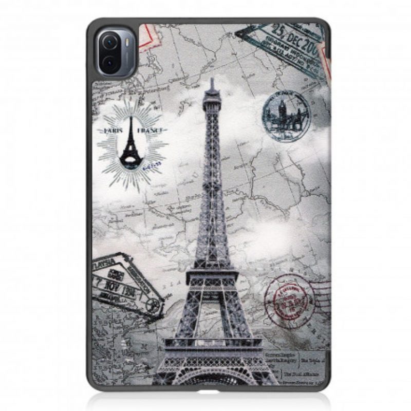 Custodia Xiaomi Pad 5 Porta Stilo Torre Eiffel