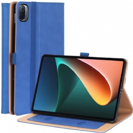 Folio Cover Xiaomi Pad 5 Affari In Pelle Stile