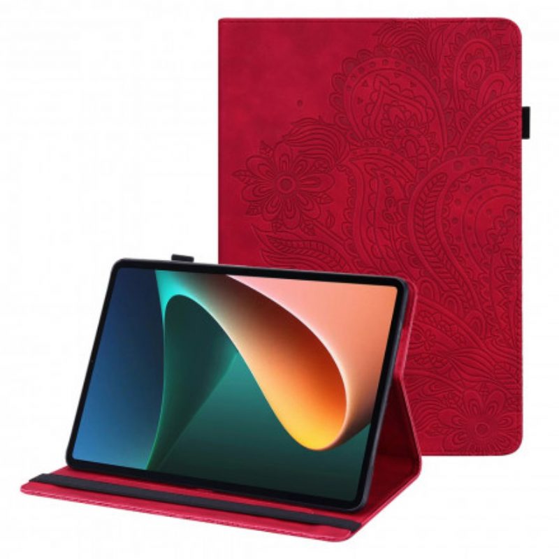 Folio Cover Xiaomi Pad 5 Fiore Stilizzato