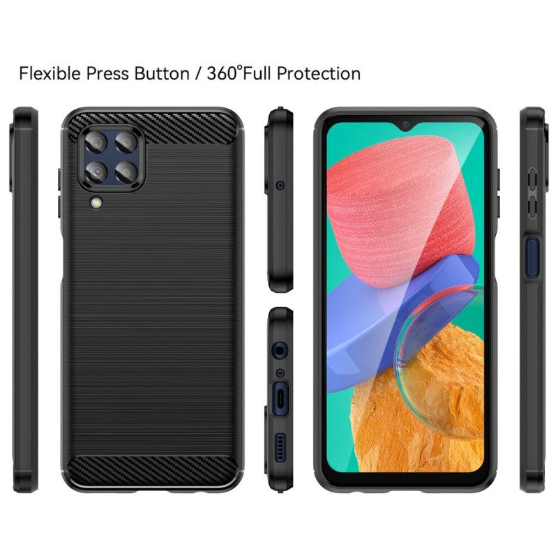 Cover Samsung Galaxy M33 5G Fibra Di Carbonio Spazzolata