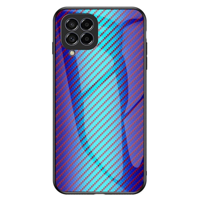 Cover Samsung Galaxy M33 5G Vetro Temperato In Fibra Di Carbonio