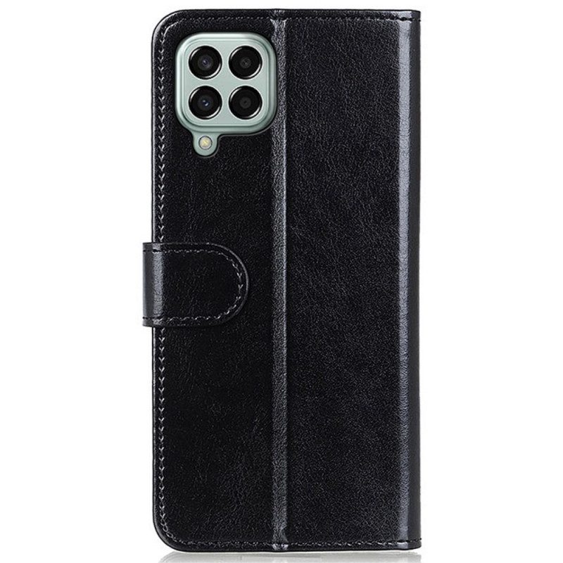 Custodia in pelle Samsung Galaxy M33 5G Finezza Della Pelle Di Stile