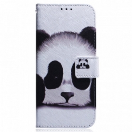 Custodia in pelle Samsung Galaxy M33 5G Panda