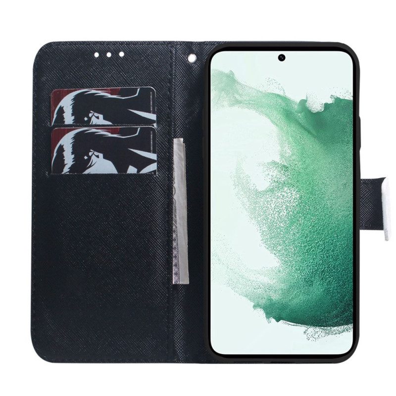 Custodia in pelle Samsung Galaxy M33 5G Panda