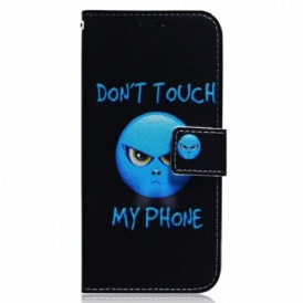Custodia in pelle Samsung Galaxy M33 5G Telefono Emoji