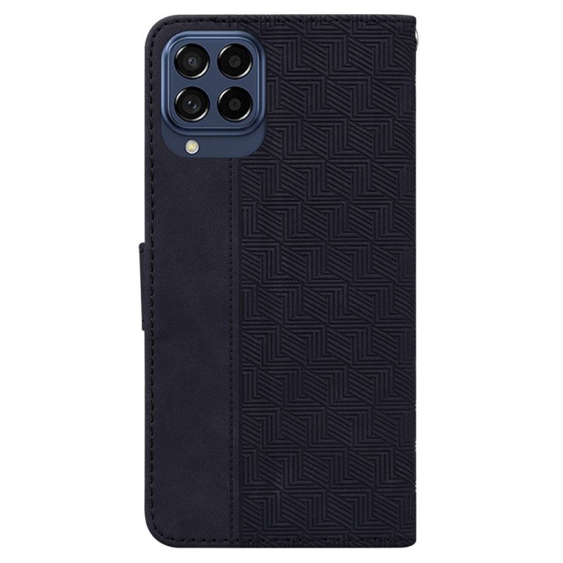 Folio Cover Samsung Galaxy M33 5G Modello Con Cinturino