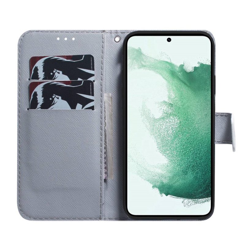 Folio Cover Samsung Galaxy M33 5G Rami Fioriti