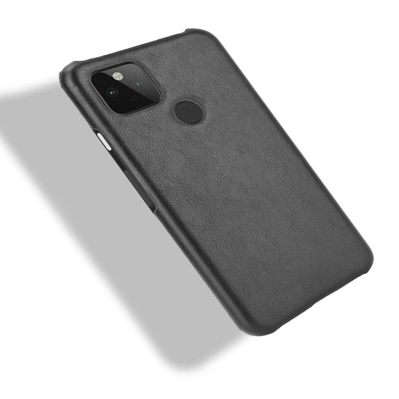 Cover Google Pixel 5 Litchi Performance Effetto Pelle