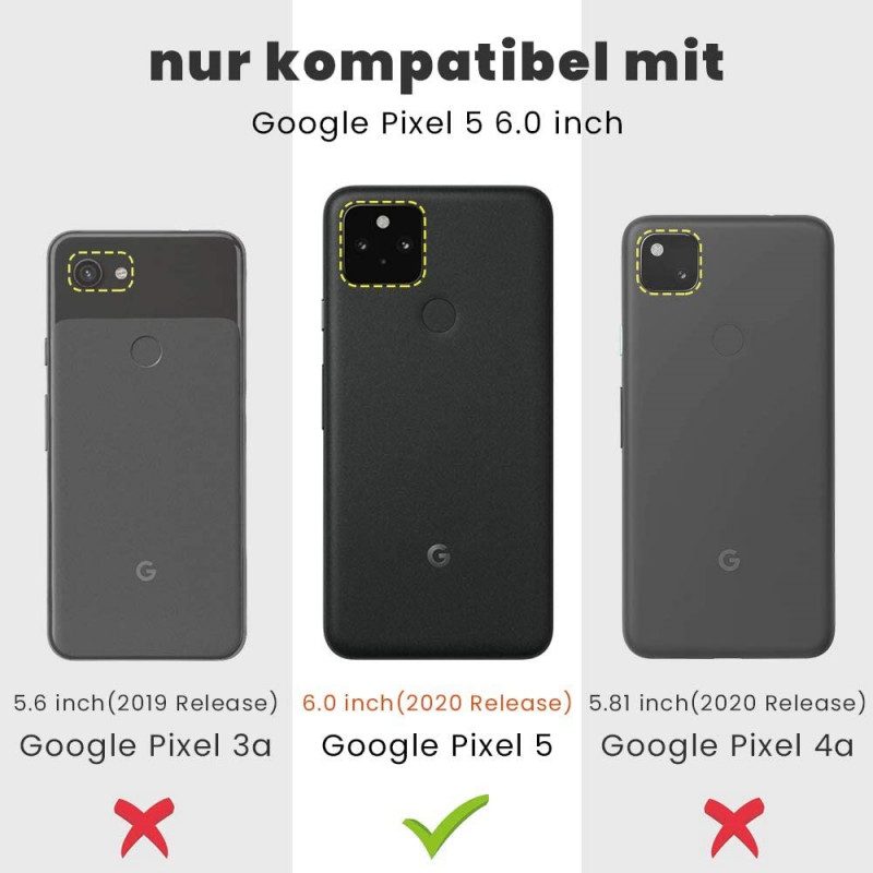 Cover Google Pixel 5 Trasparente Cristallino