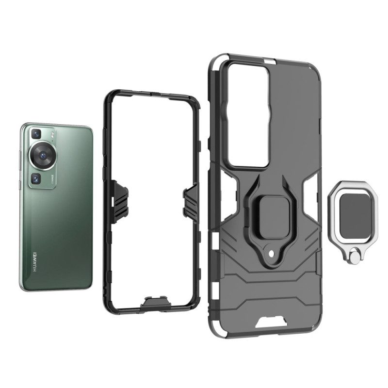 Cover Huawei P60 Pro Anello Resistente