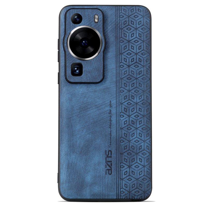 Cover Huawei P60 Pro Azns Effetto Pelle