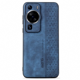 Cover Huawei P60 Pro Azns Effetto Pelle