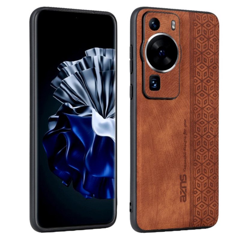 Cover Huawei P60 Pro Azns Effetto Pelle