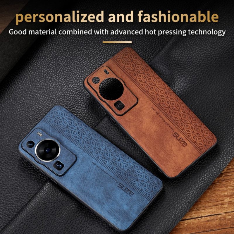 Cover Huawei P60 Pro Azns Effetto Pelle