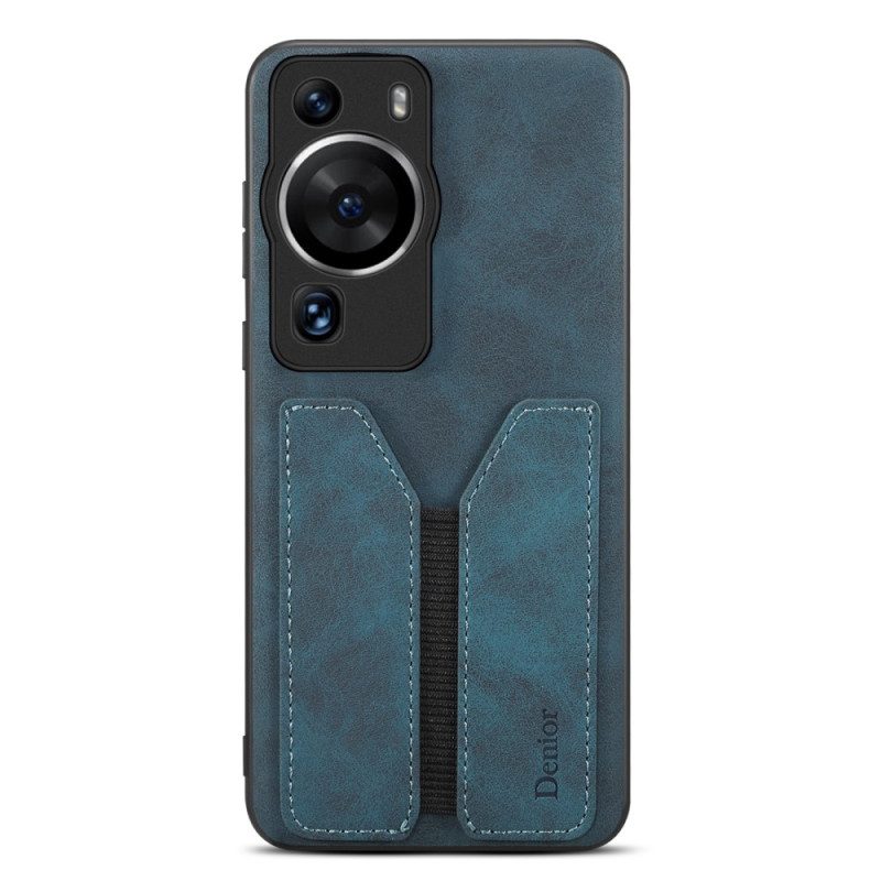 Cover Huawei P60 Pro Portacarte Elastico Denior