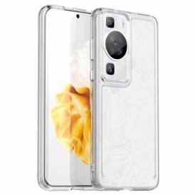 Cover Huawei P60 Pro Serie Candy Trasparente