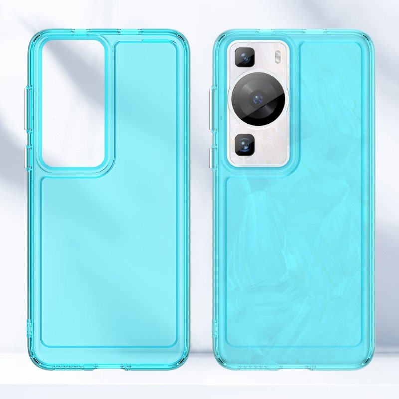 Cover Huawei P60 Pro Serie Candy Trasparente