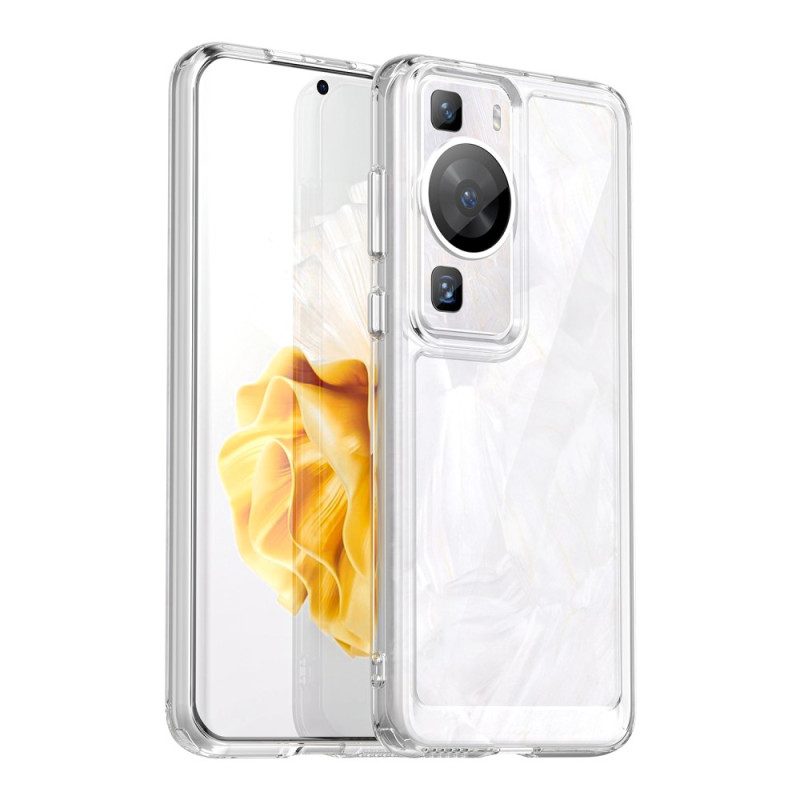 Cover Huawei P60 Pro Trasparente Ibrido