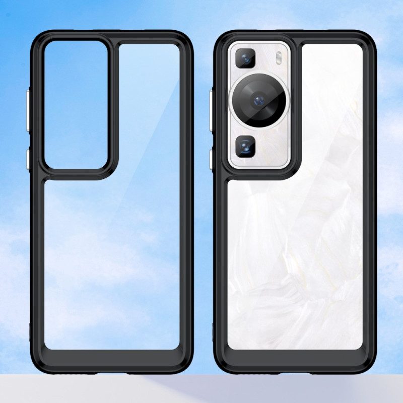 Cover Huawei P60 Pro Trasparente Ibrido