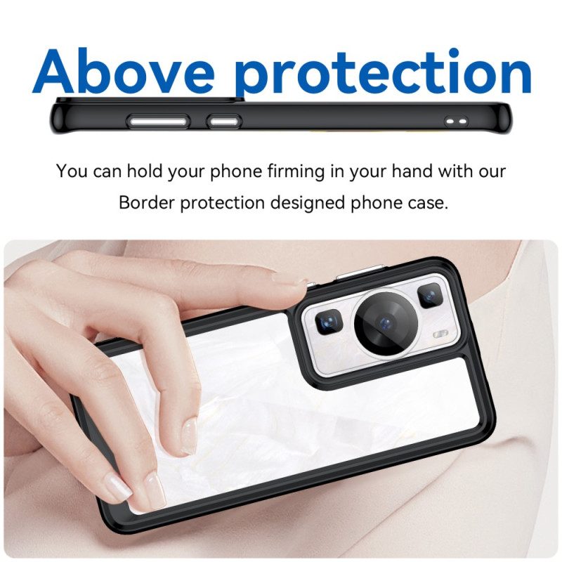 Cover Huawei P60 Pro Trasparente Ibrido