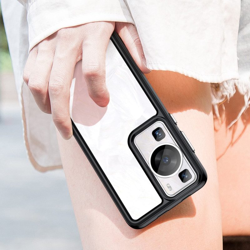 Cover Huawei P60 Pro Trasparente Ibrido