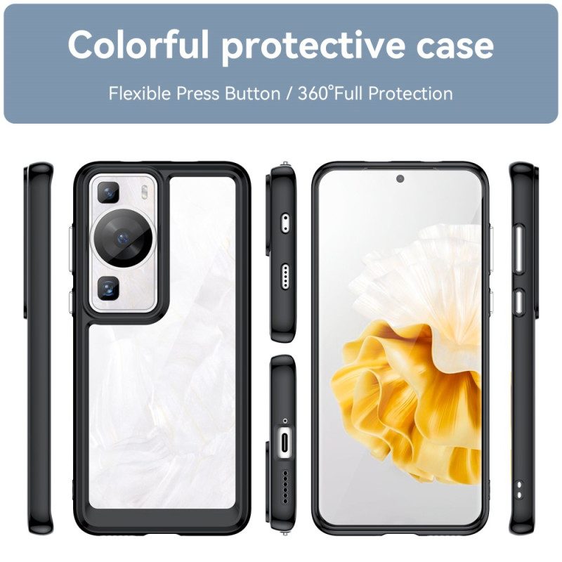 Cover Huawei P60 Pro Trasparente Ibrido