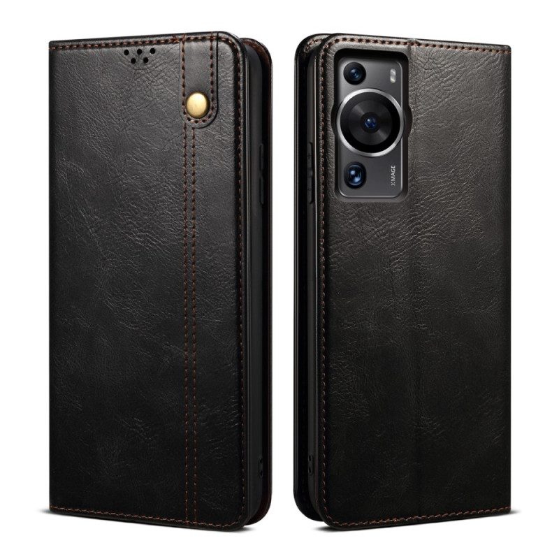 Folio Cover Huawei P60 Pro Custodia in pelle Cerato