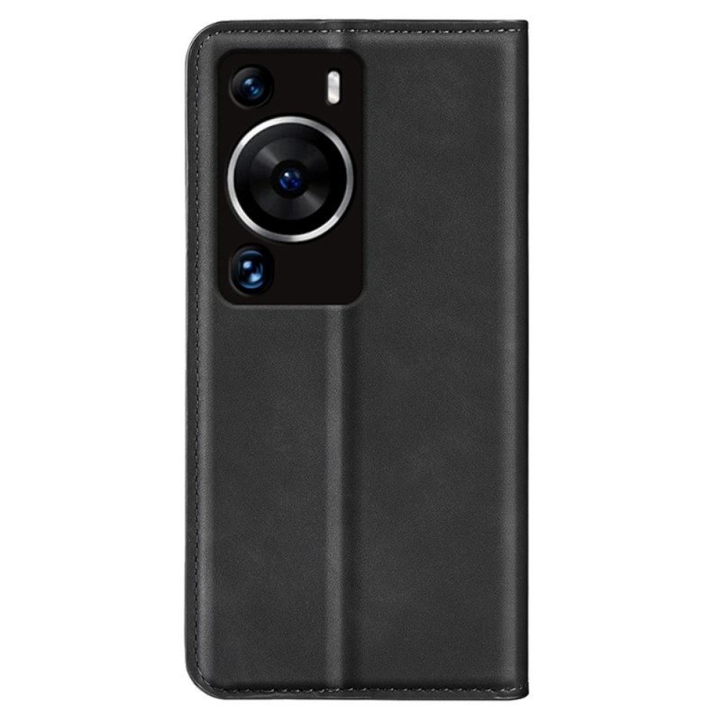 Folio Cover Huawei P60 Pro Custodia in pelle Eleganza