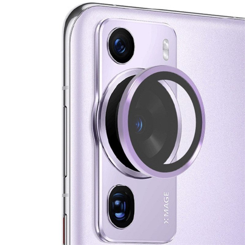 Lente Protettiva In Vetro Temperato E Alluminio Per Huawei P60 Pro