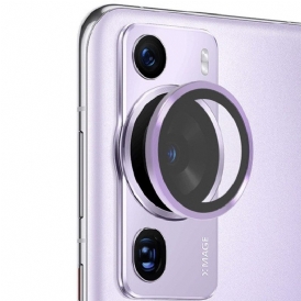 Lente Protettiva In Vetro Temperato E Alluminio Per Huawei P60 Pro