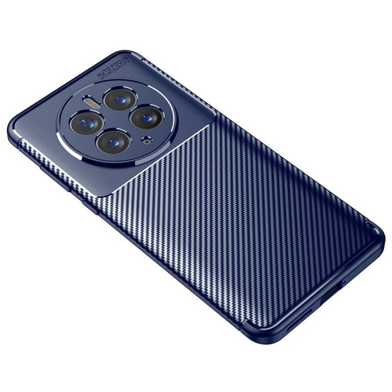 Cover Huawei Mate 50 Pro Fibra Di Carbonio Flessibile