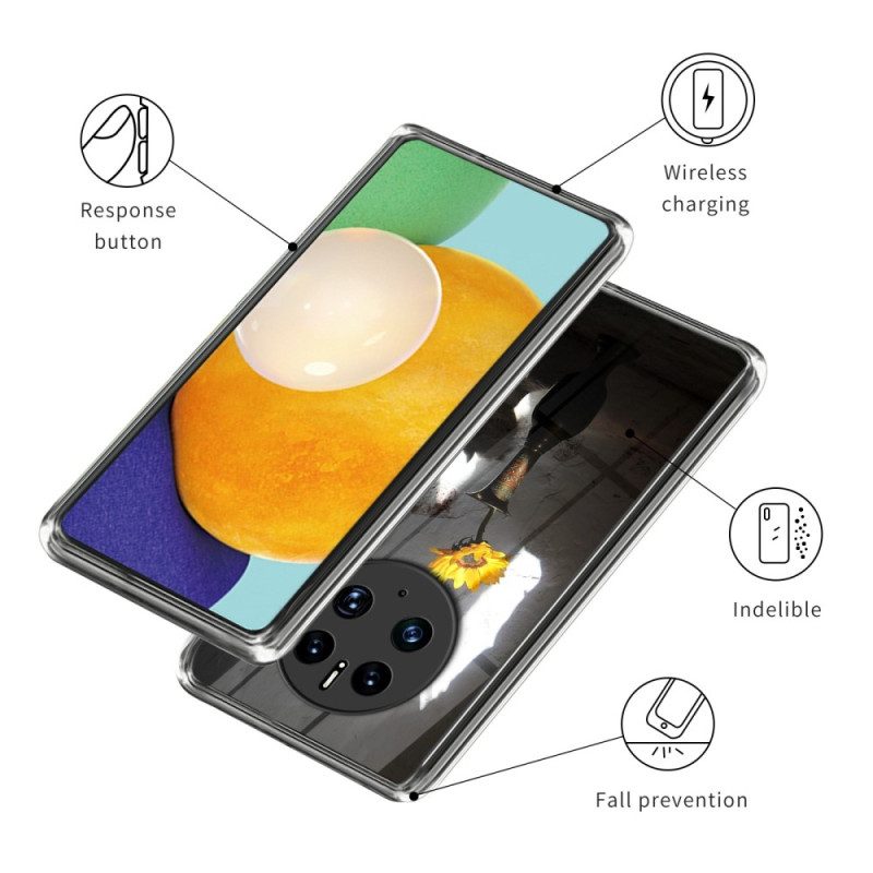 Cover Huawei Mate 50 Pro Solo Girasoli