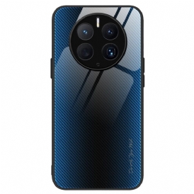 Cover Huawei Mate 50 Pro Vetro Temperato In Fibra Di Carbonio