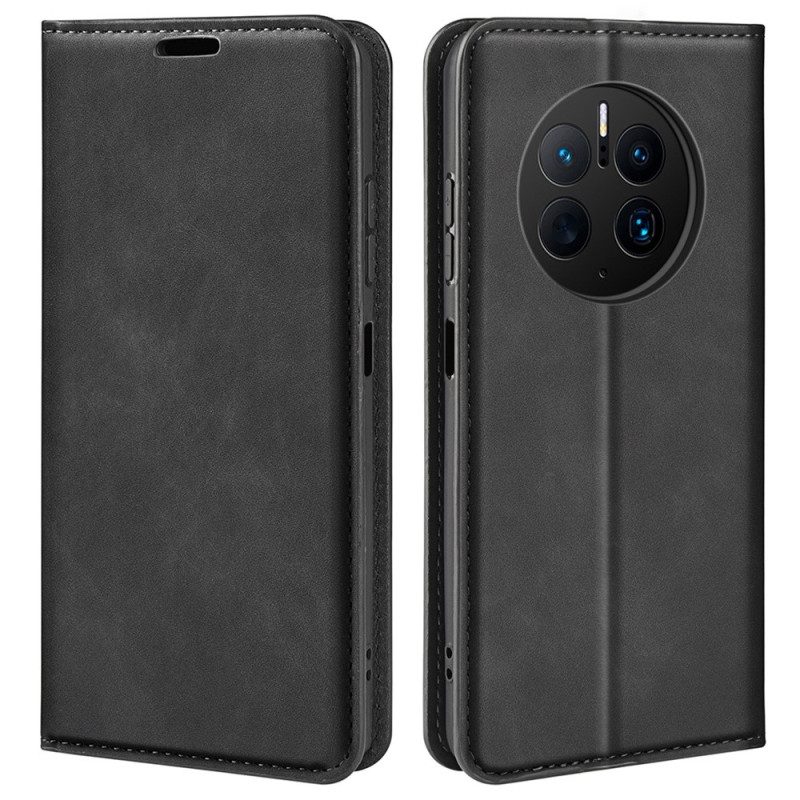 Folio Cover Huawei Mate 50 Pro Custodia in pelle Caramella