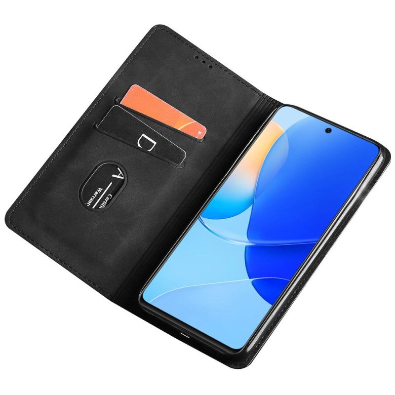 Folio Cover Huawei Mate 50 Pro Custodia in pelle Stile In Pelle