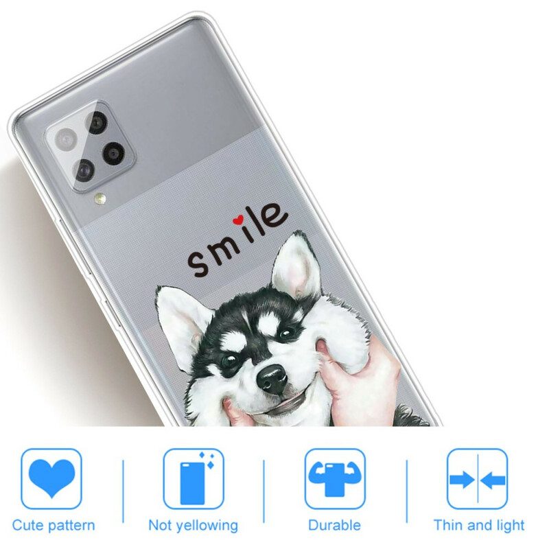 Cover Samsung Galaxy A42 5G Cane Sorridente