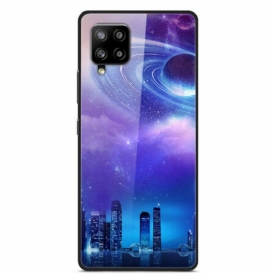 Cover Samsung Galaxy A42 5G Città Di Vetro E Silicone